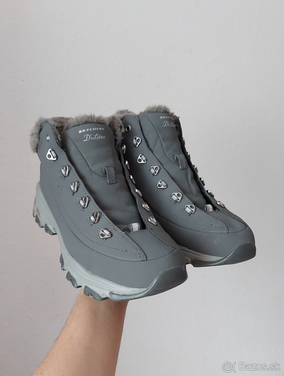 Dámska zimná obuv Skechers - 3