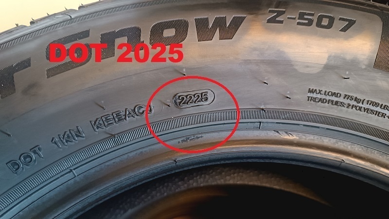 215/60 R16 zimné pneumatiky rok výroby DOT 2025 - 3