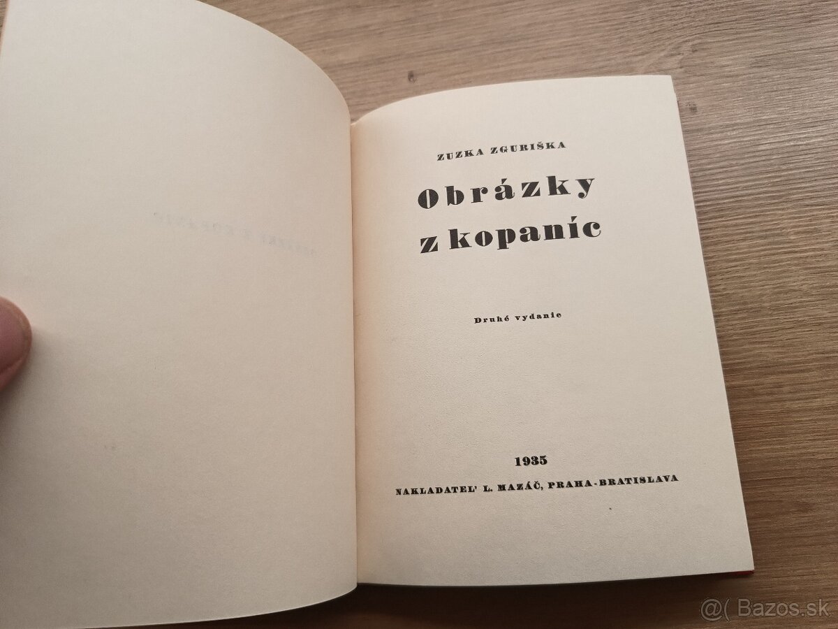 Zuzka Zguriška: Obrázky z kopaníc 1935 - 3