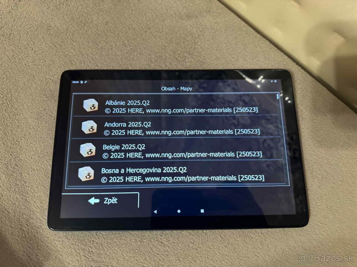 Aktualizácia map - Autá / Tablety / Navigačné systémy 2026 - 3