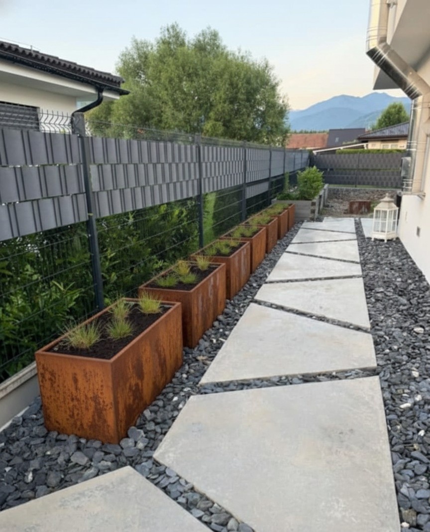 Corten kvetináč / vyvýšený záhon / kvetinac/ zahon /CORTEN - 3