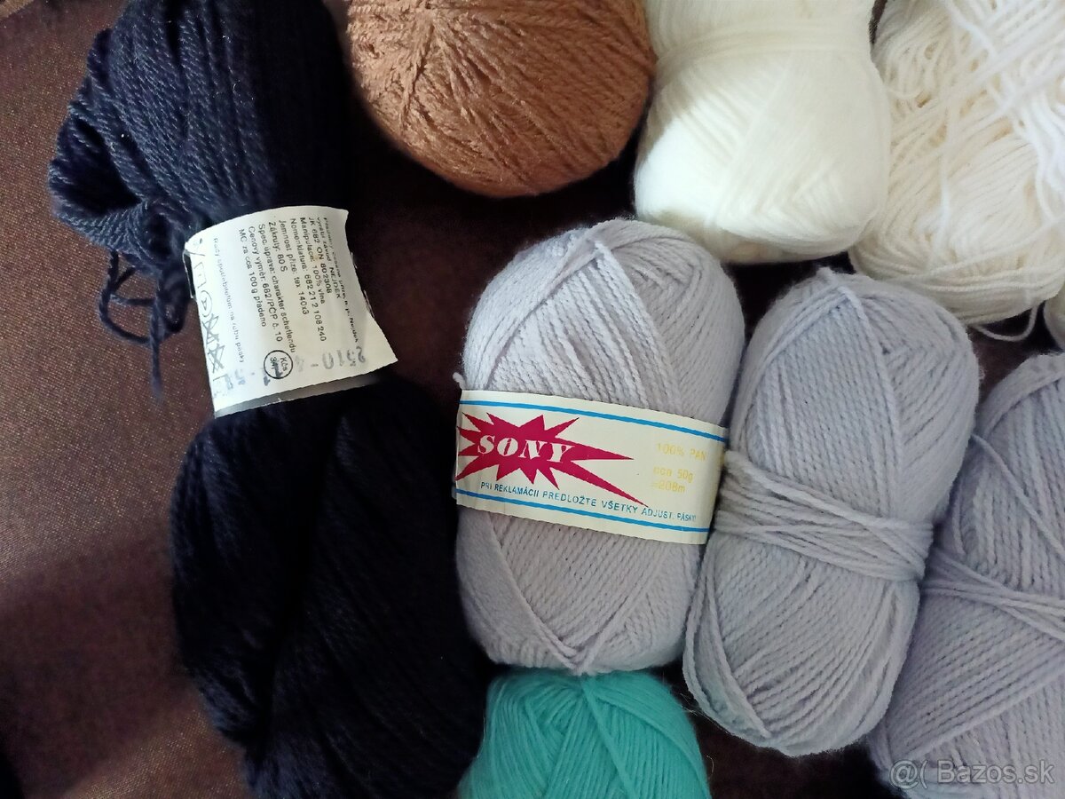 Vlna na pletenie + ihlice - 3