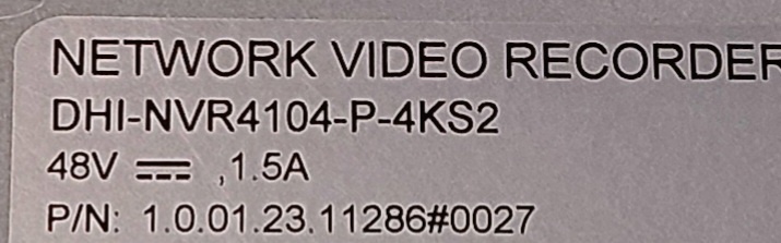 Dahua kamera set 3x 2 Mpx camery + IP 4k rekorder - 3