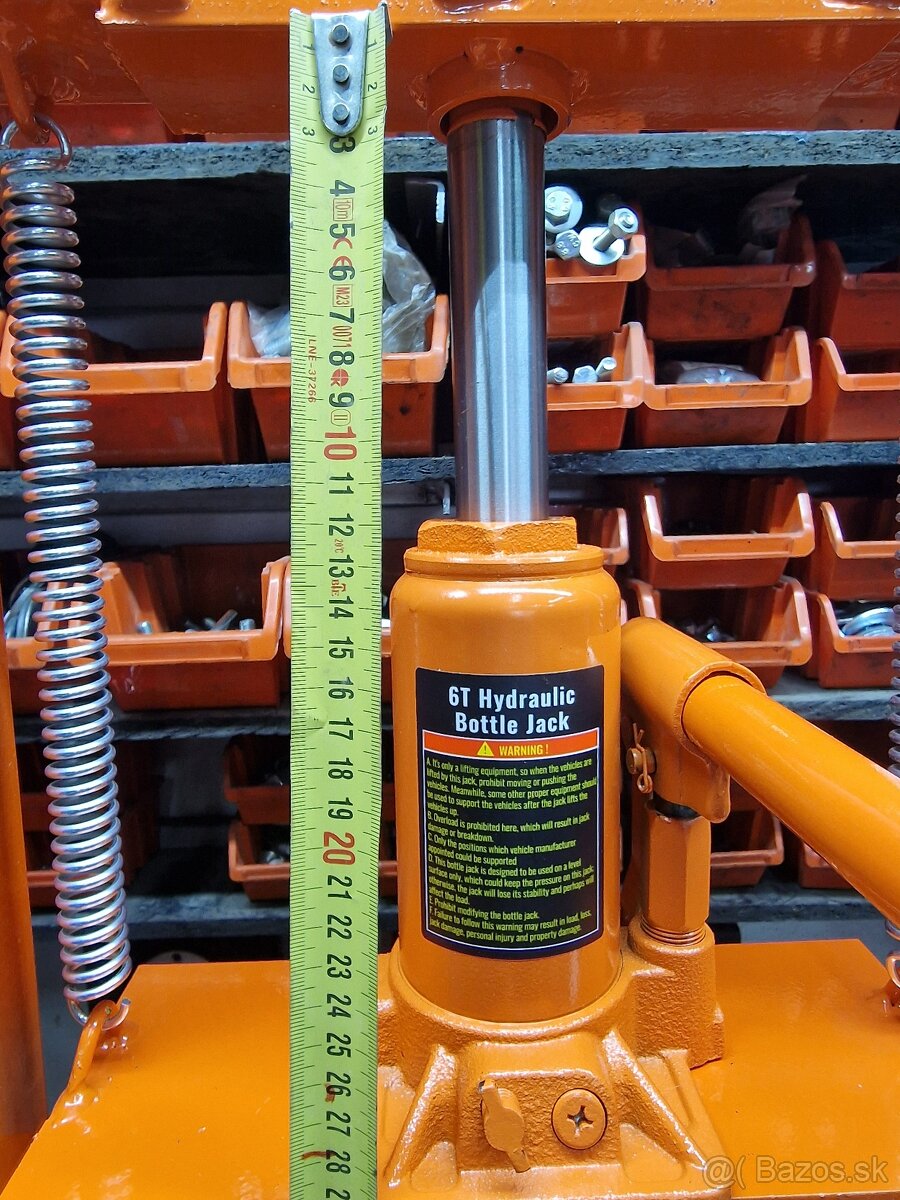 Hydraulicku dielensky lis 6t novy - 3