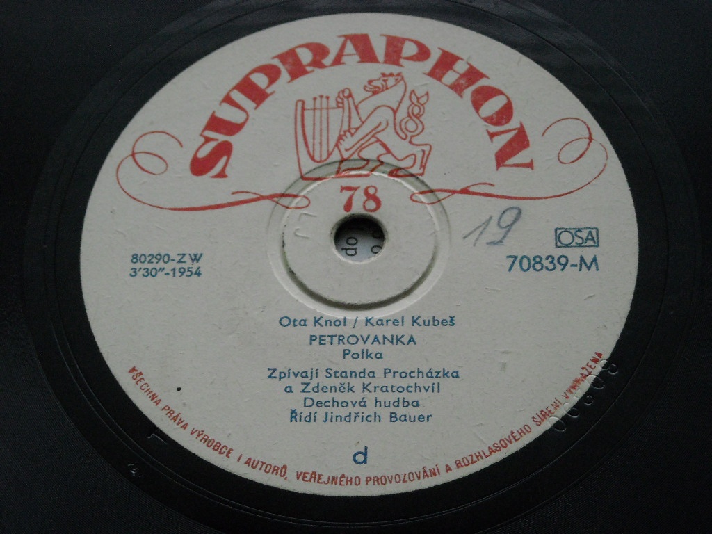 Gramofonové platne šelakové - 3