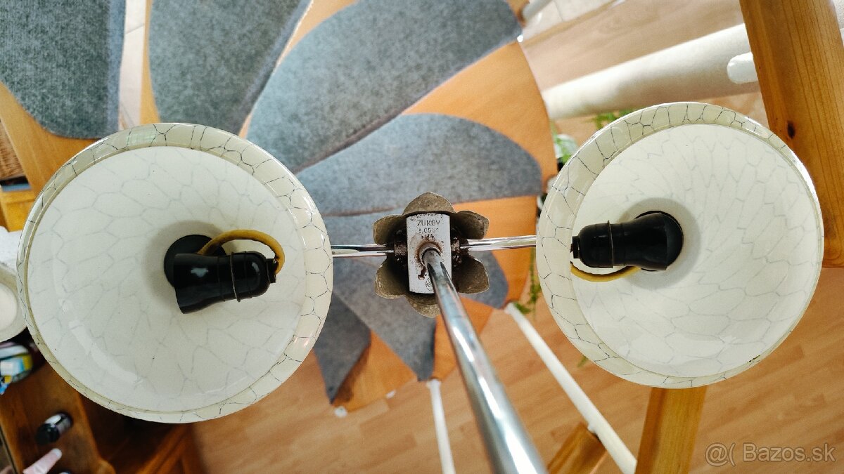 Starožitné svietidlo, lampa, luster - 3