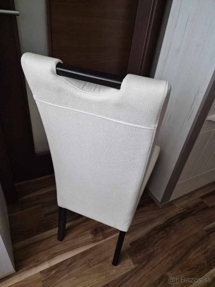 Jedálenské stoličky z ekokože 4ks - 3