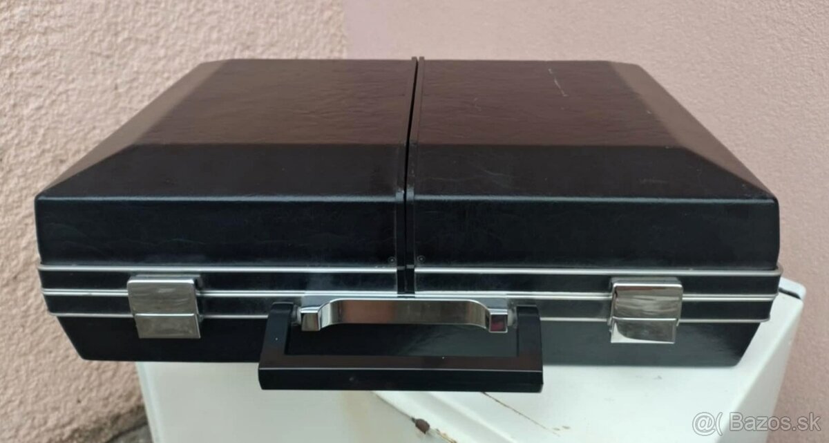 Prenosný mixážny pult v kufri (magnetofón, gramofón, rádio) - 3