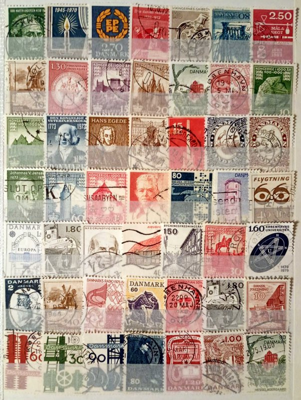 Predám poštové známky DÁNSKA - 3