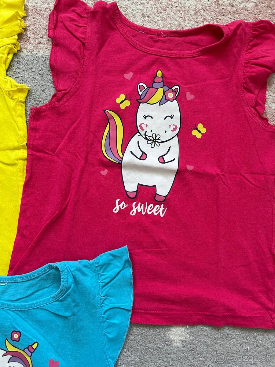 Letné tričká, veľ. 140/146 - 3