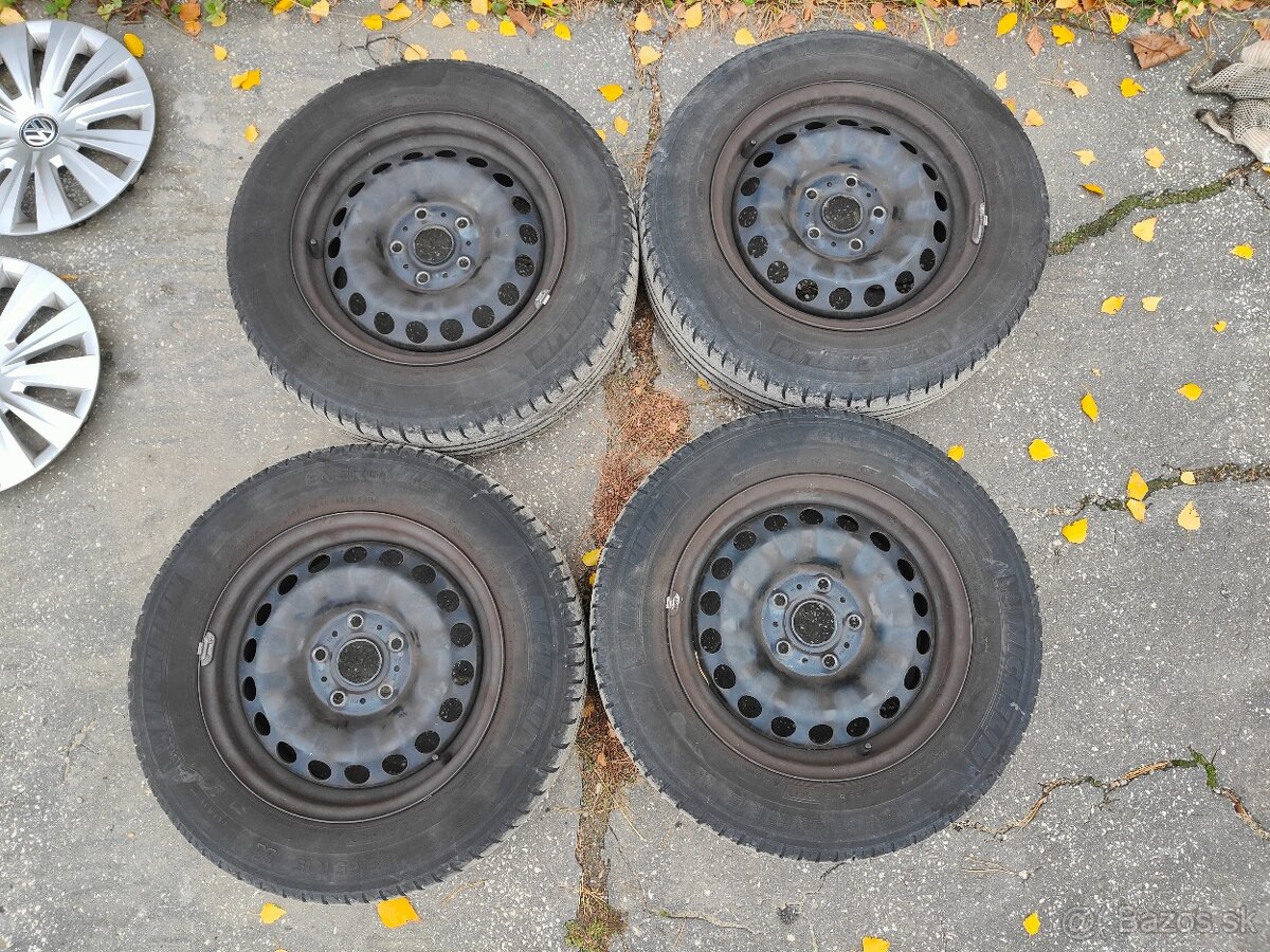 Sada plechovych diskov original VW + VW Puklice - 3