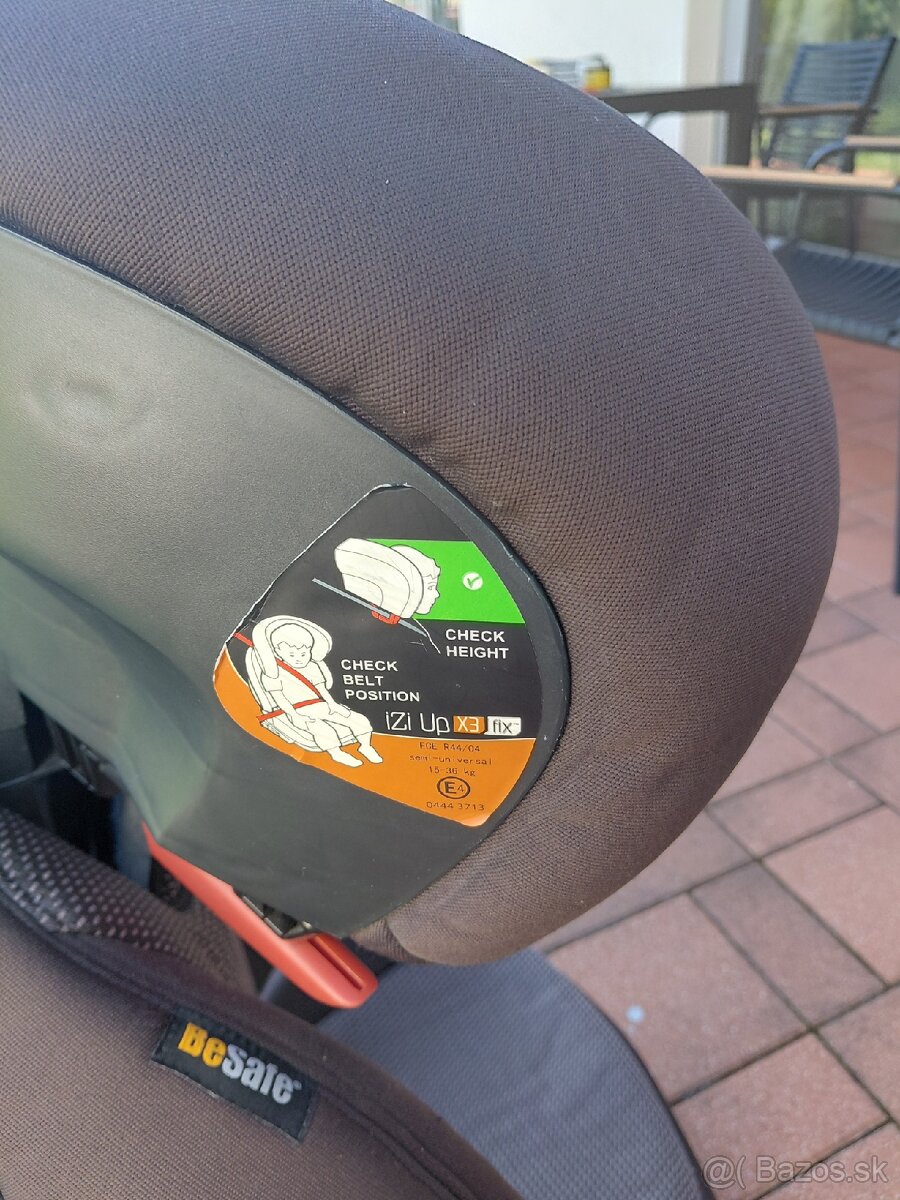 Predám autosedačku BeSafe izi up x3 fix - 3