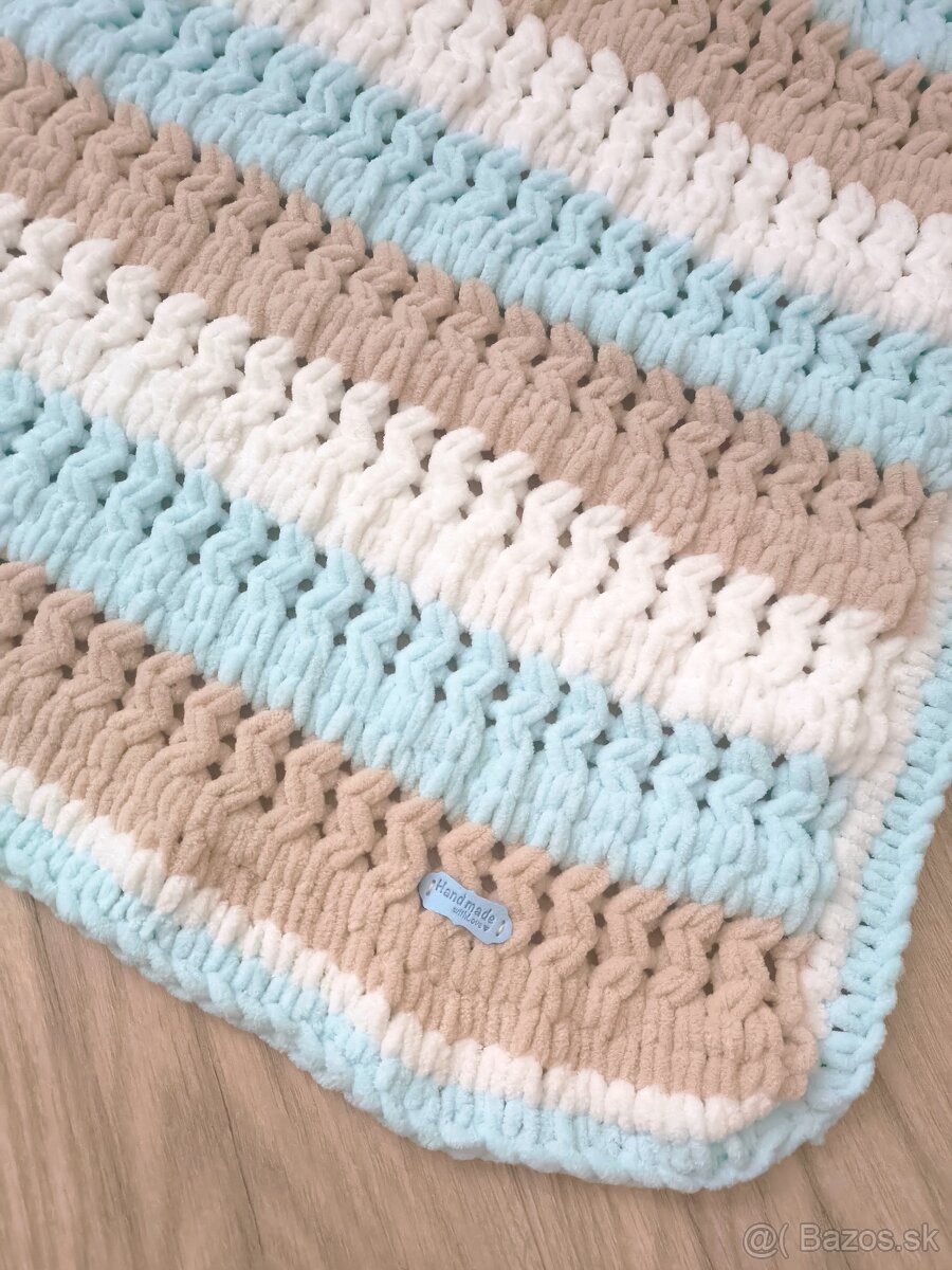 Pásik deka z Alize Puffy fine - 3