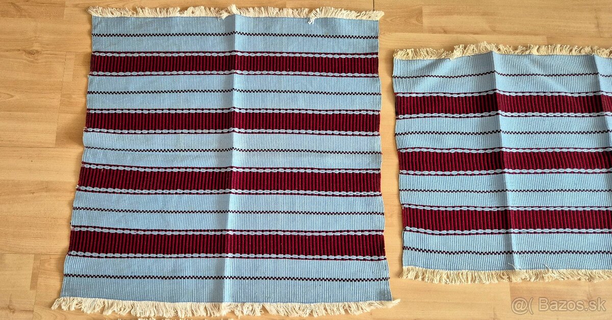 Tkane obrusky, prestieranie, preberanie - 3