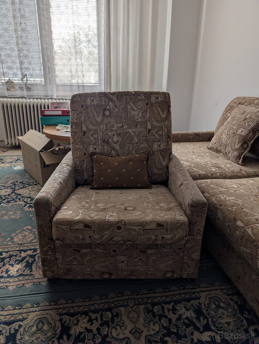 Starší gauč a kreslá - 3