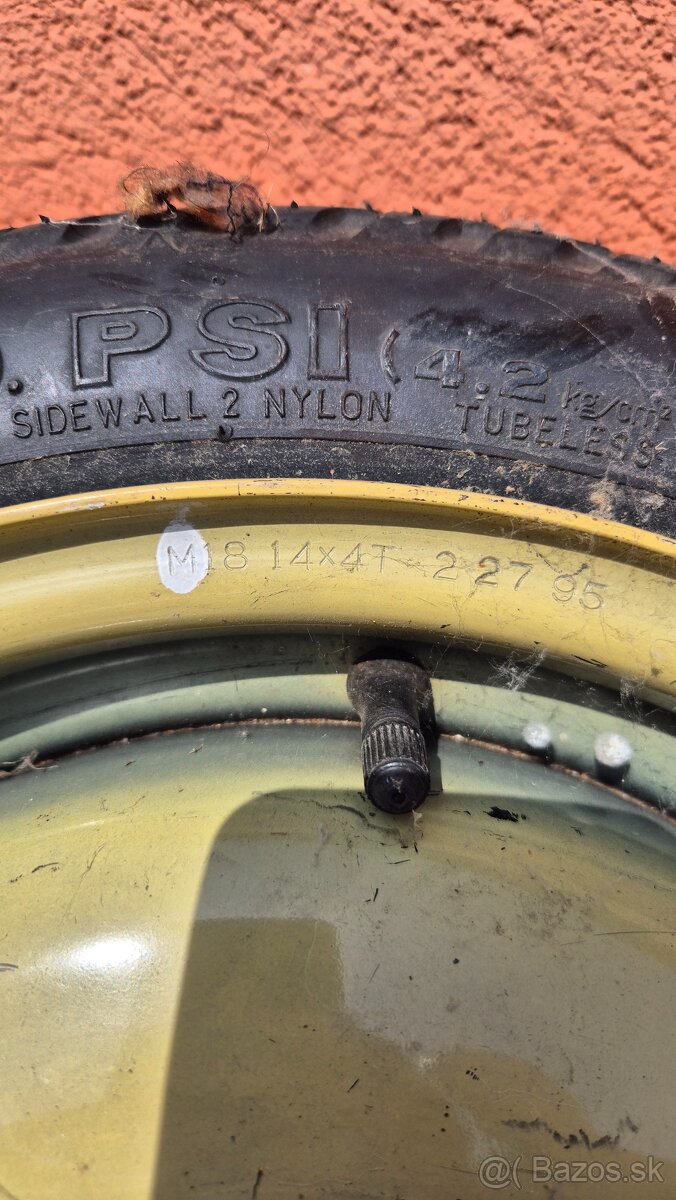 Dojazdove koleso Mazda 323 - 3