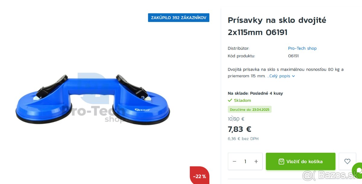 Prísavky na sklo - 3