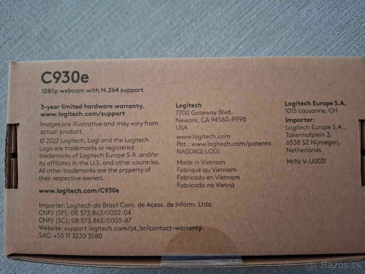 Predam - kamera Logitec C930e - uplne nova/nerozbalena - 3