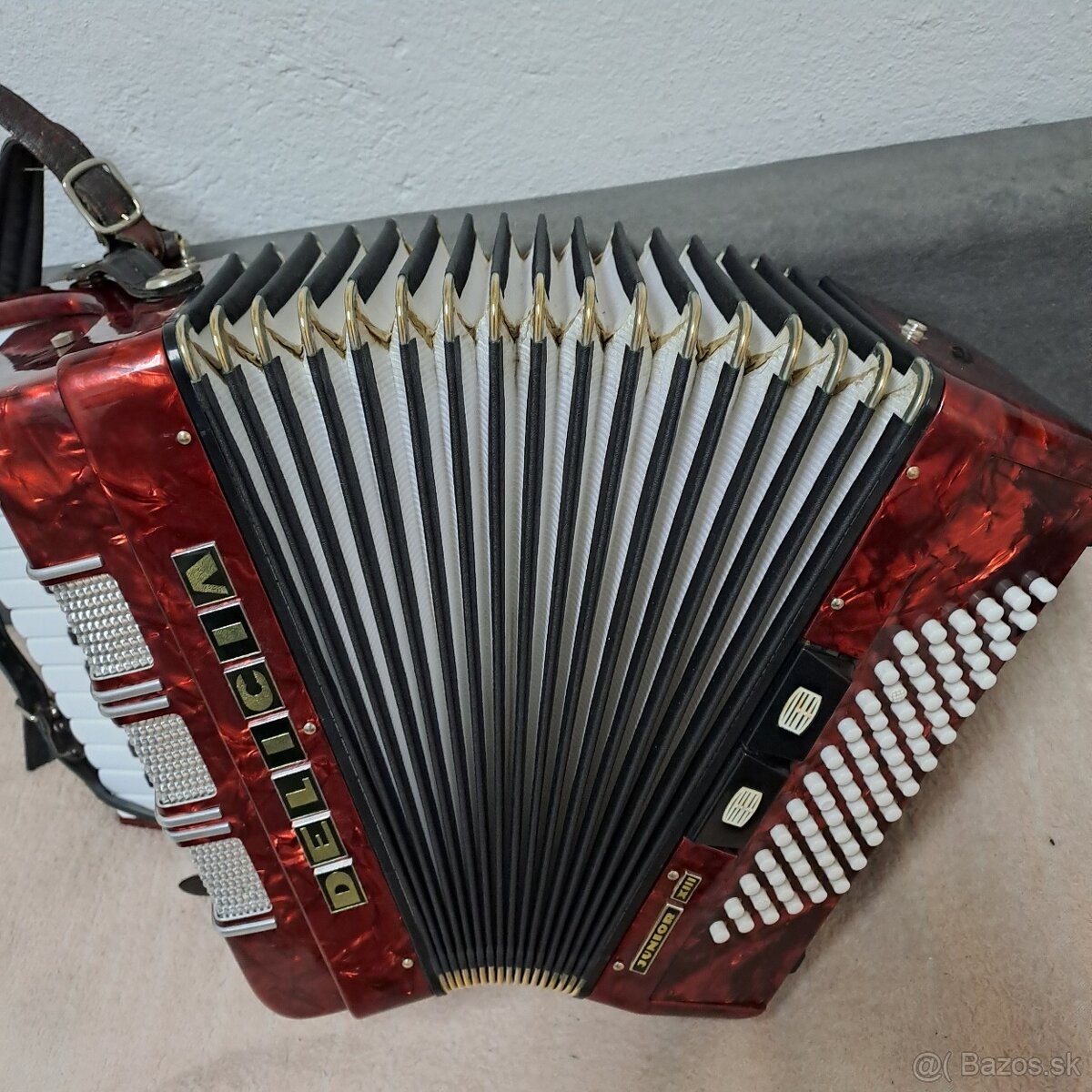 Harmonika Delicia Junior XIII 72 basová - 3