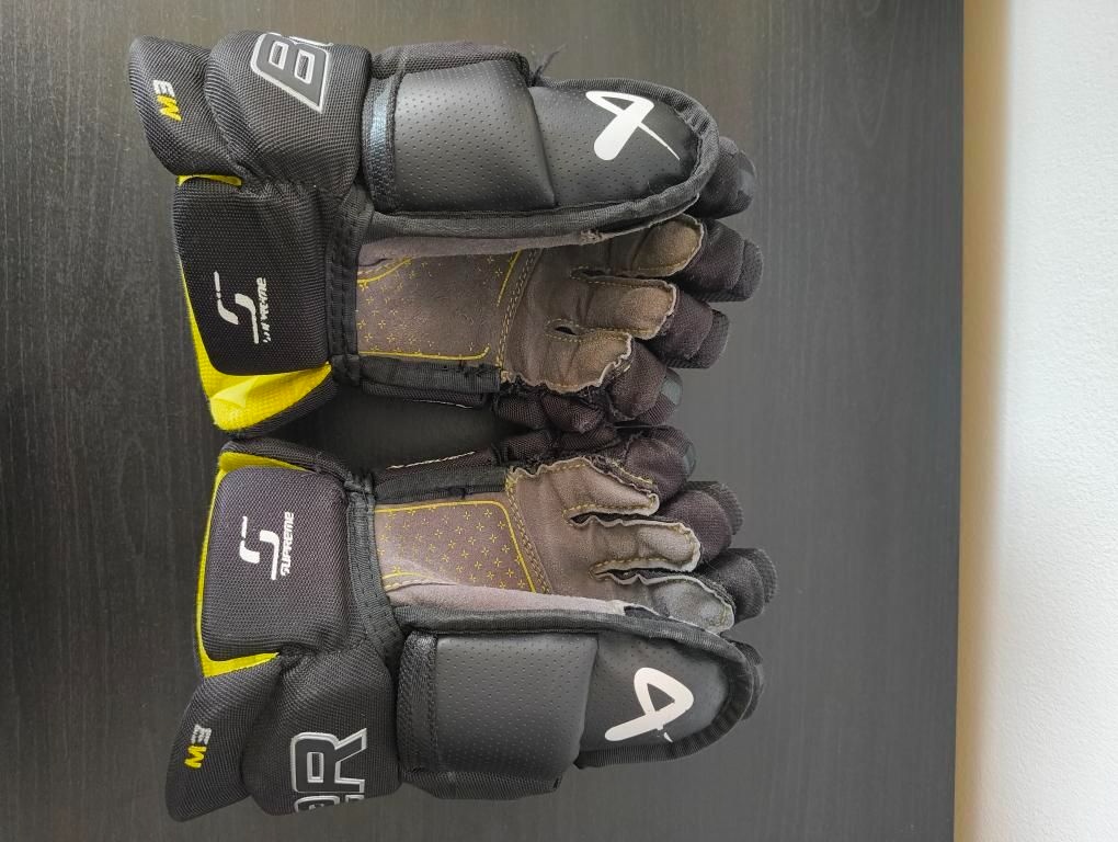 Hokejové rukavice bauer veľkosť 11 - 3