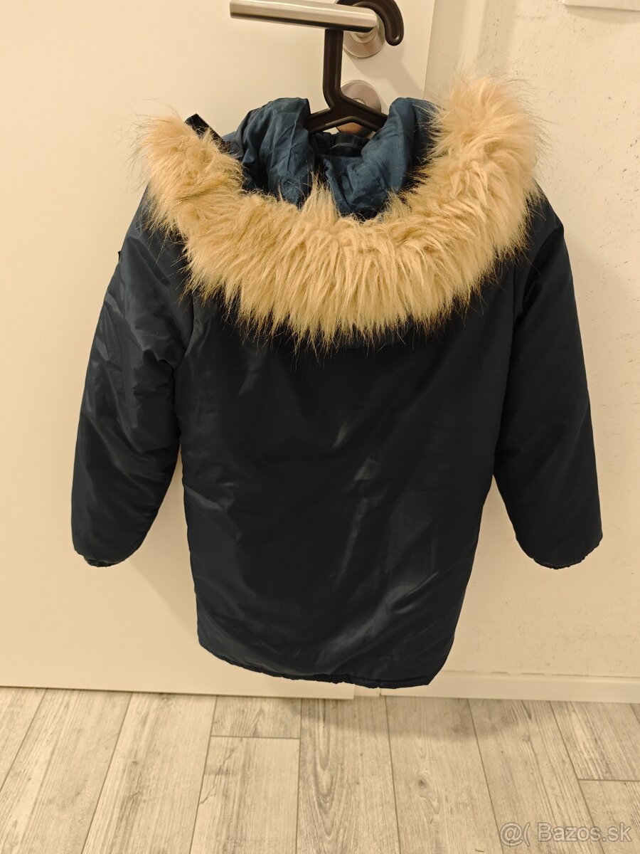 Guess chlapčenská bunda modrá - 3