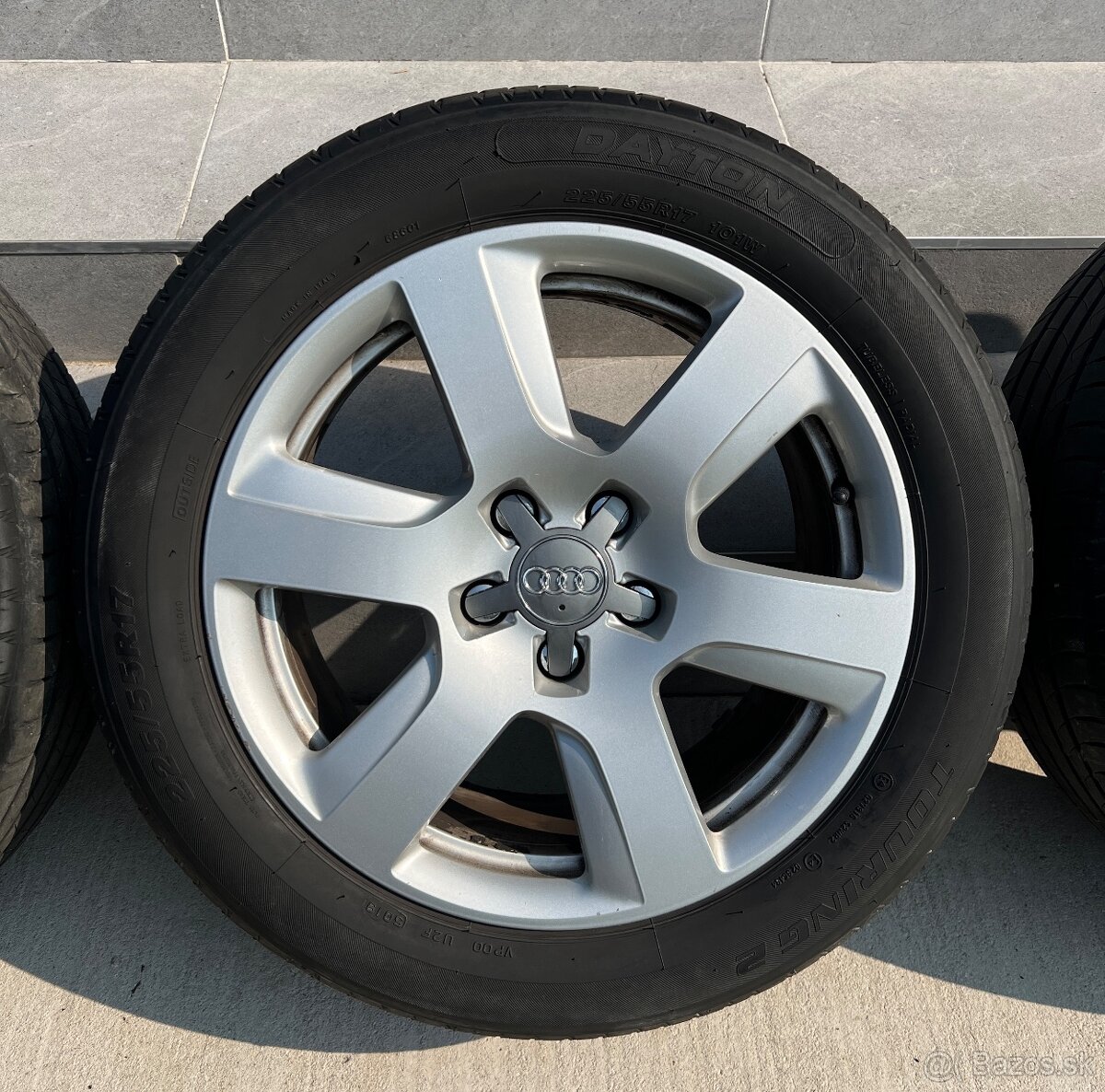Elektrony Audi r17 letne pneu 225/55 - 3