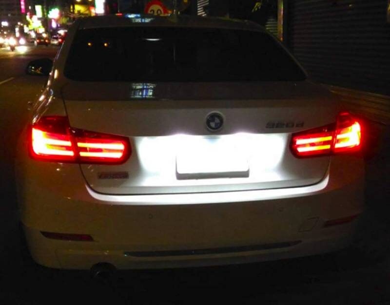 LED osvetlenie ŠPZ značky BMW - 3