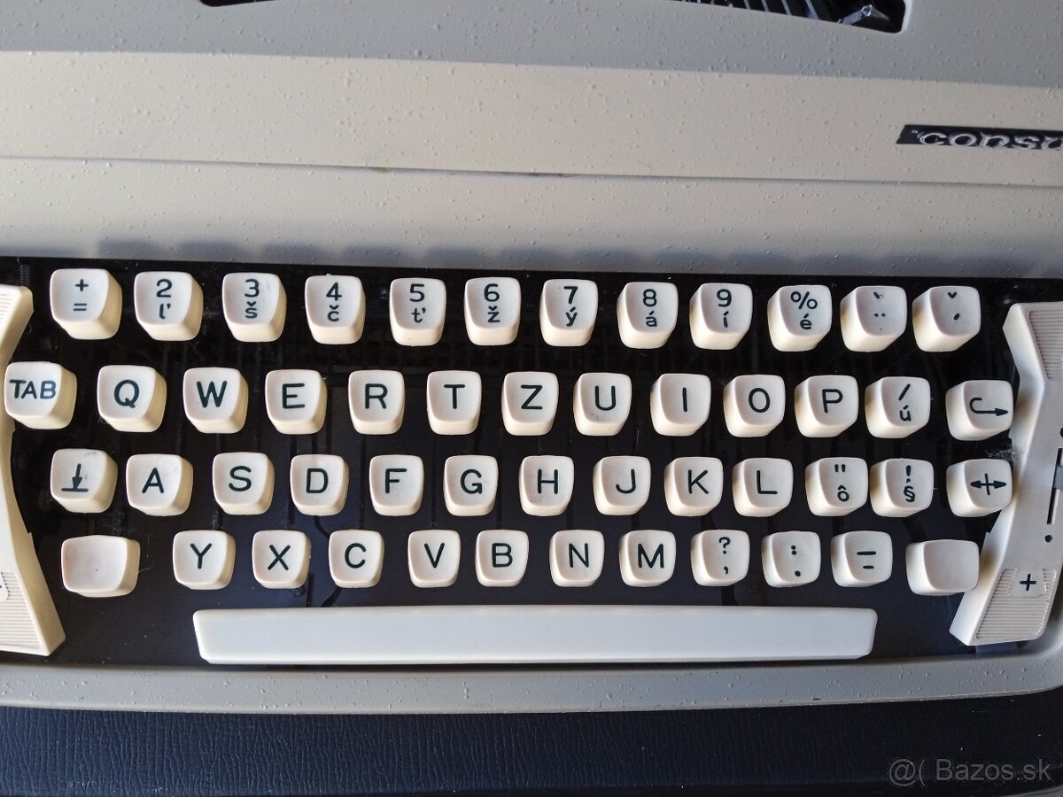 Písací stroj CONSUL – ako nový - 3