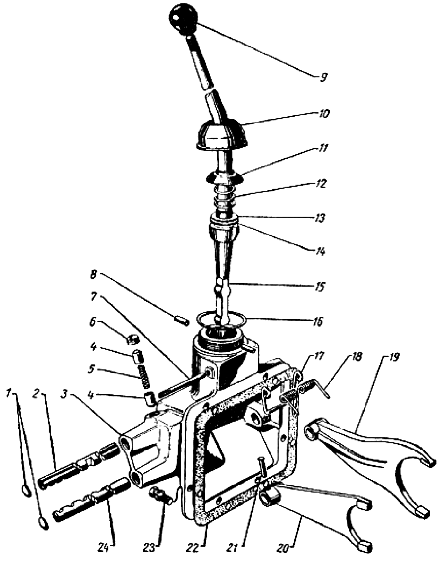 Bočné veko prevodovky GAZ 69 nové - 3