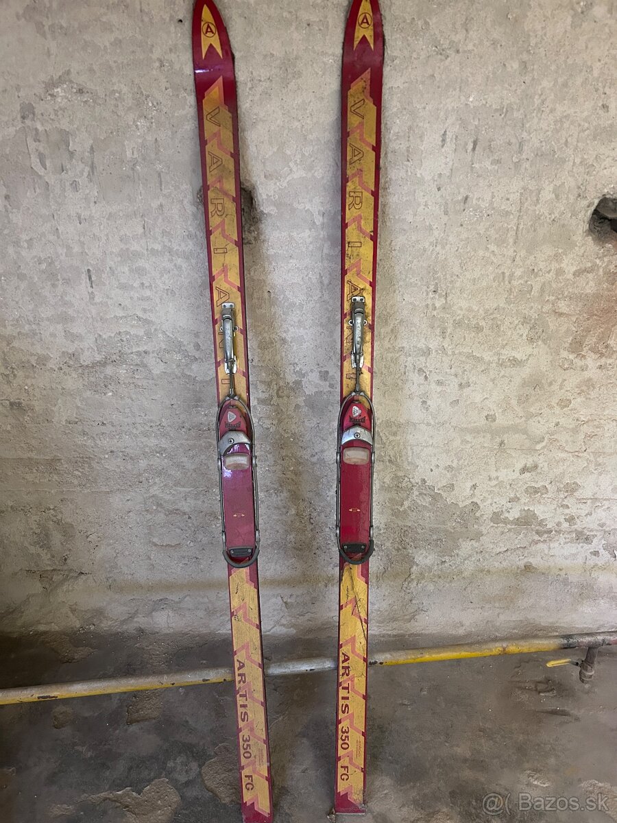 Predám retro drevené lyže ARTIS 350 FG - 3