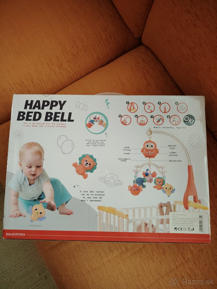 Detský kolotoč nad postieľku - 3