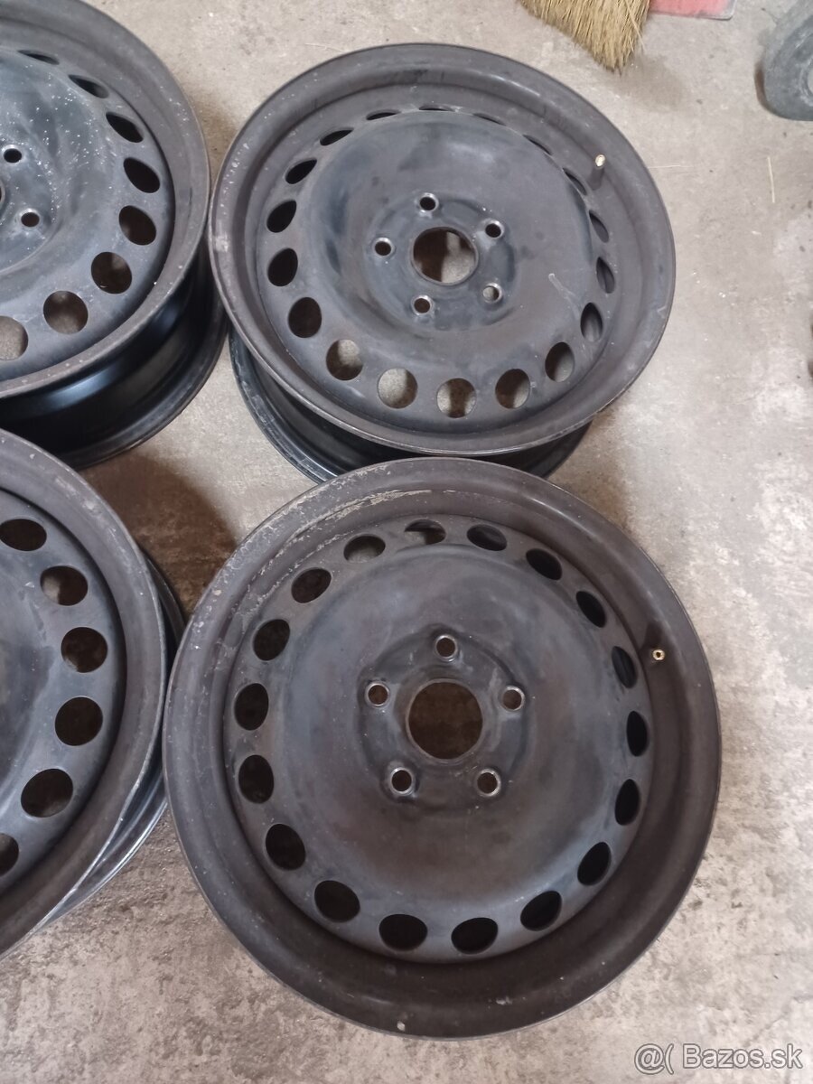 5x112 R15 plechové disky - 3