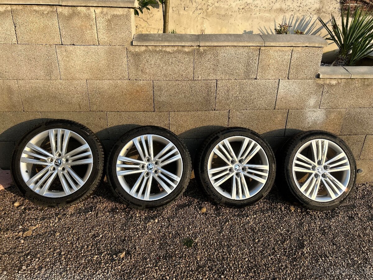 Elektróny 5x112 R18 Orig. Škoda - 3