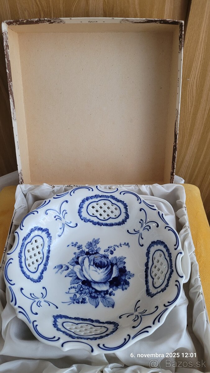 Predám karlovarský porcelán misu - 3