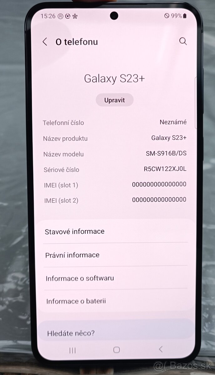 DEMO - Nový Samsung S23+ SM-S916B / DS - POZOR DEMO - 3