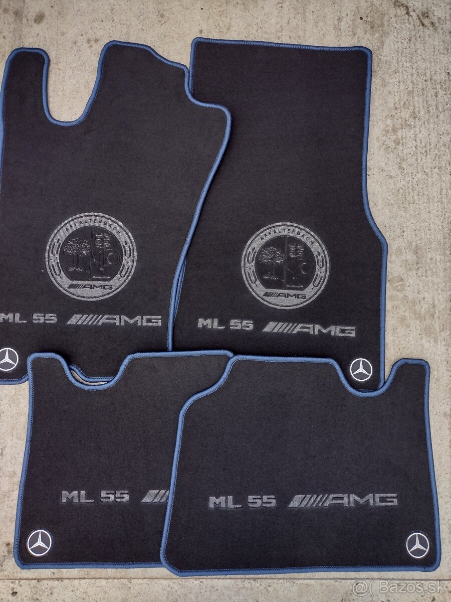 Predám auto koberce do vozidla MB ML W163 55AMG - 3