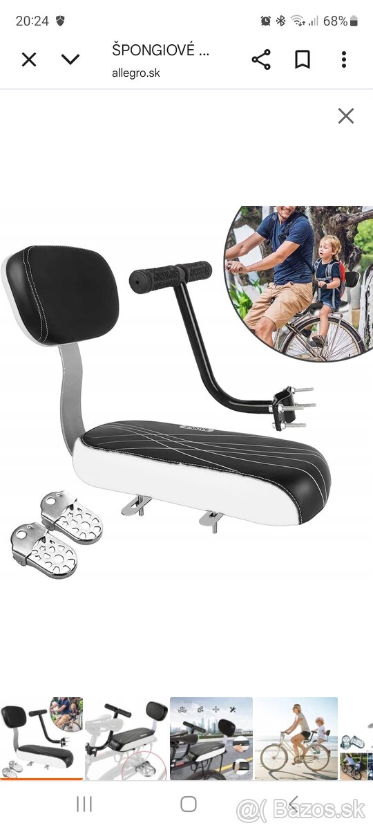 Sedačka na nosič - 3