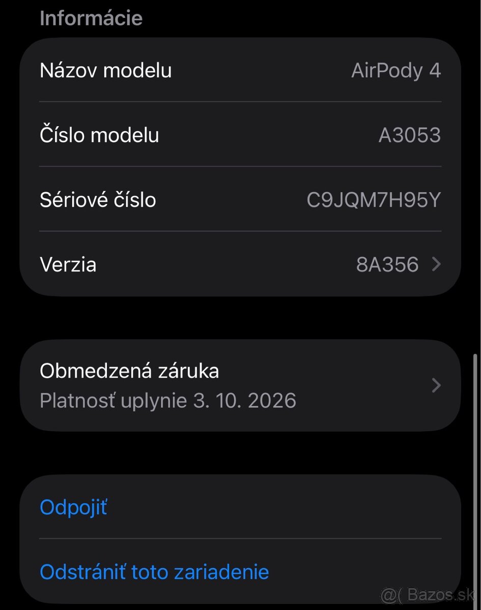 Airpods 4 V Záruke - 3