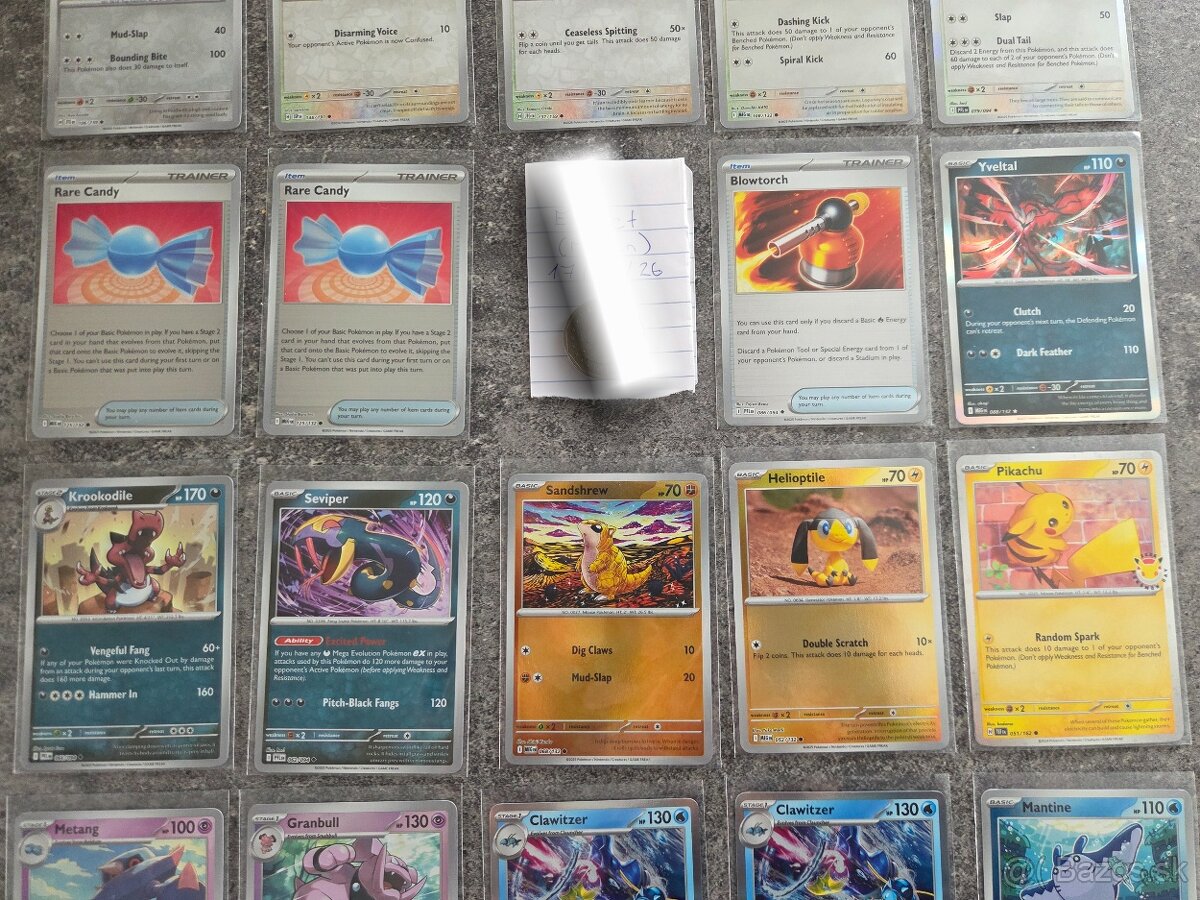 Pokemon karty FULL ART HOLO - 3