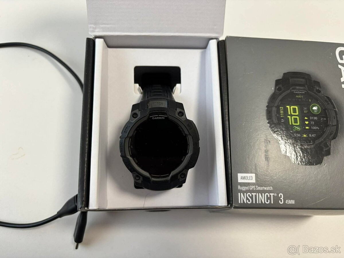 Predám Garmin Instinct 3 45mm AMOLED - 3