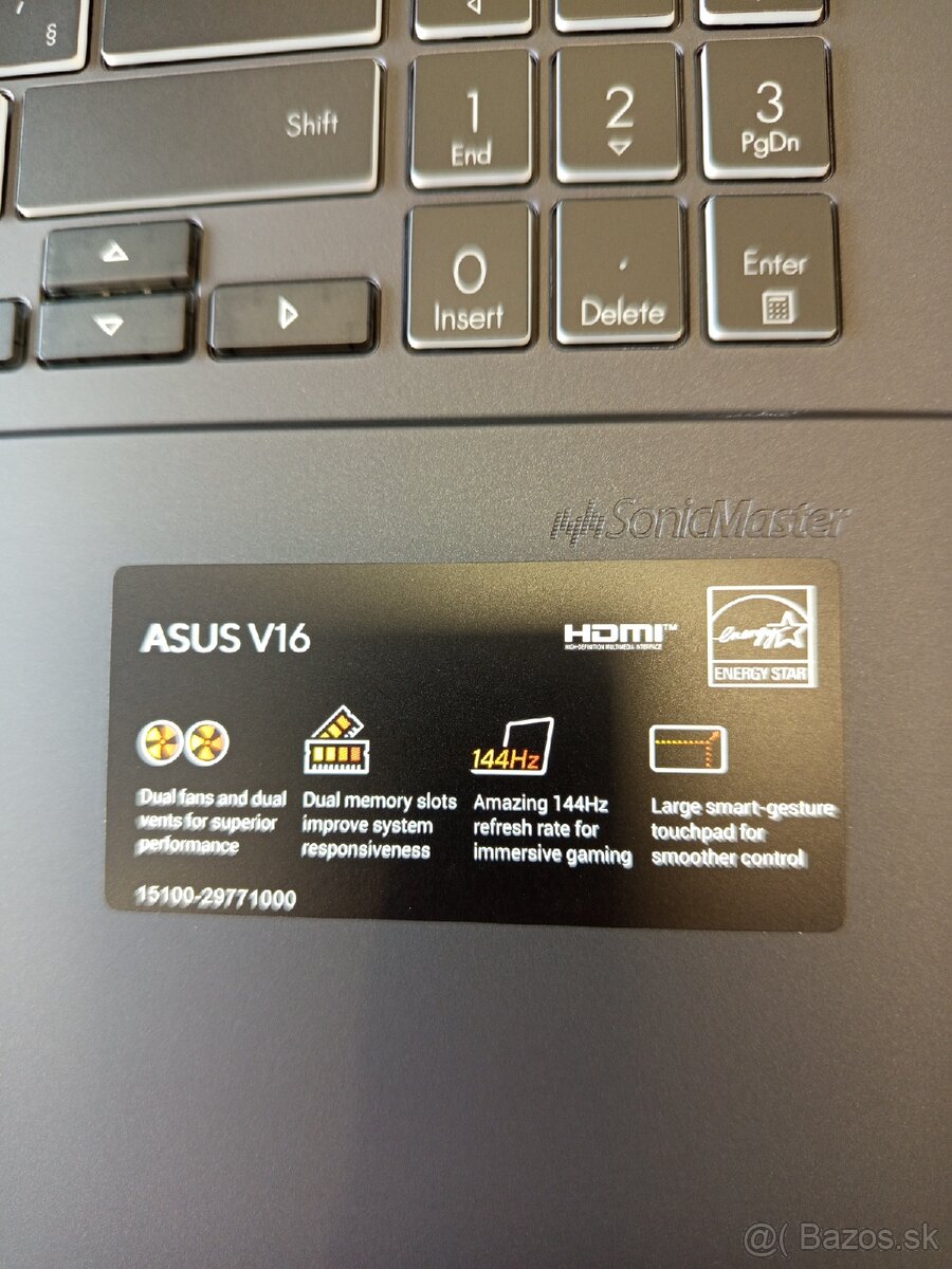 Herný notebook ASUS vivobook gaming v16 - 3