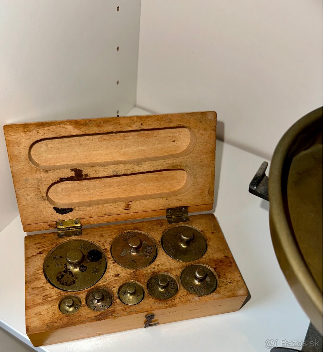 Starožitné Váhy so Závažím - 3