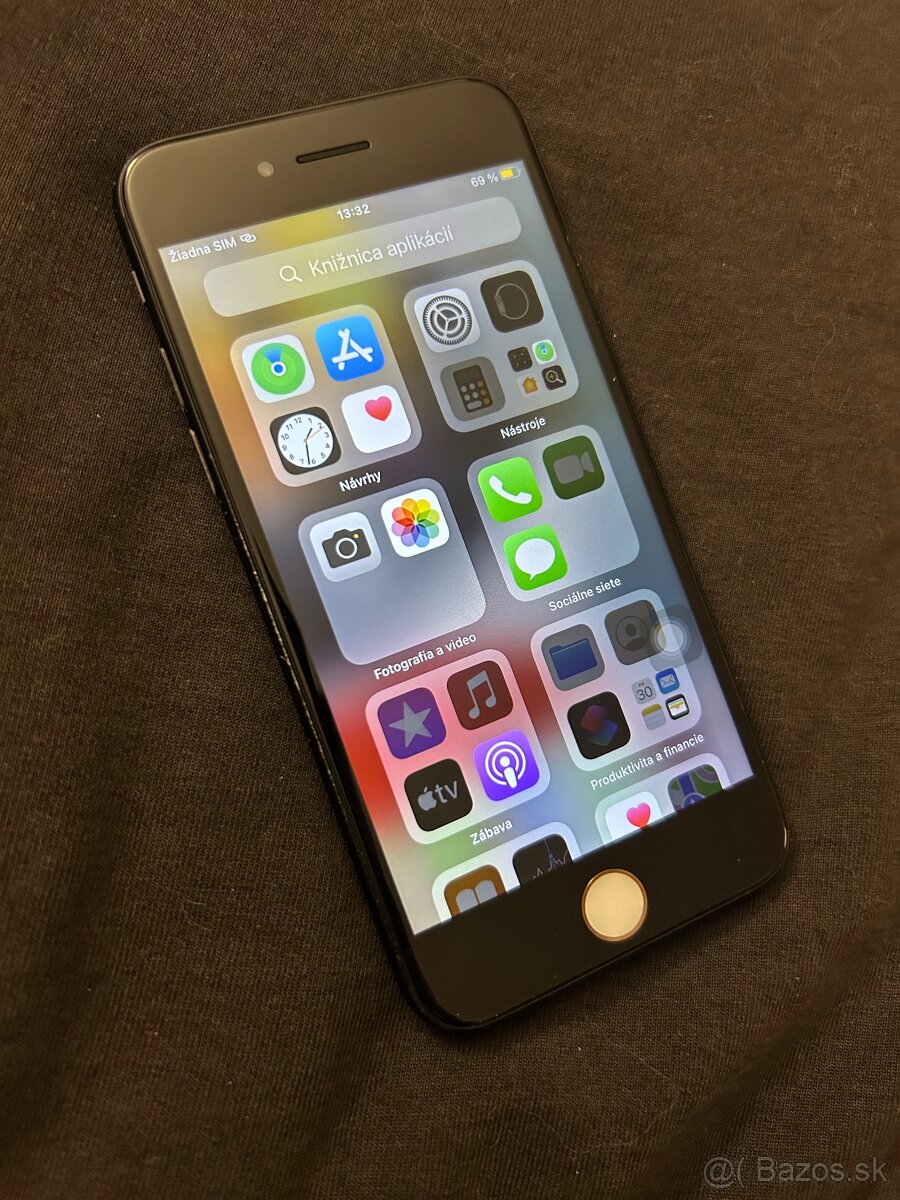 Iphone 7 32GB black - 100% batétia - 3