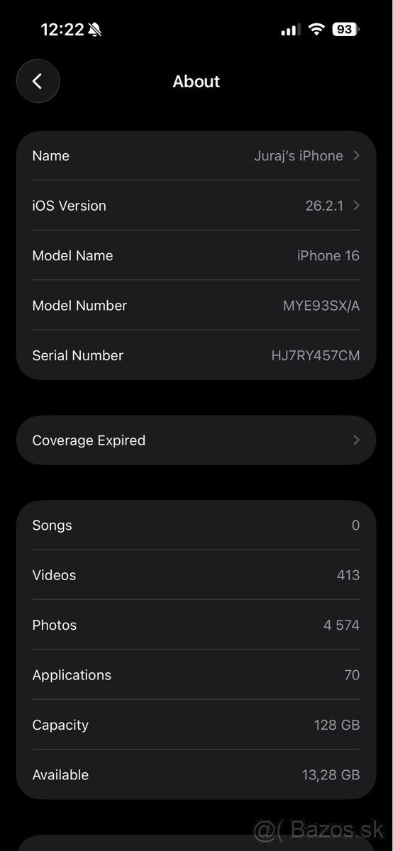 iPhone 16 128GB (white) - 3