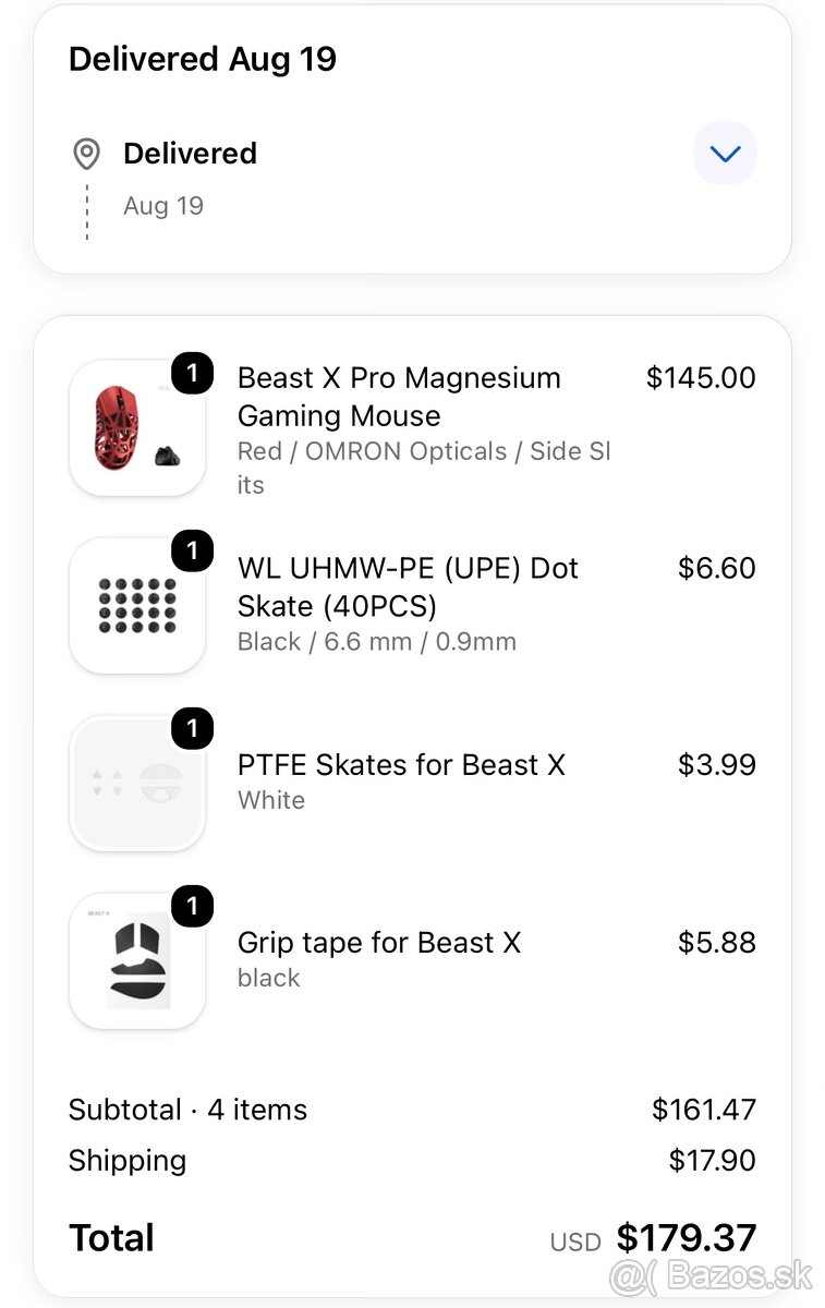 Beast X Pro Magnesium Gaming Mouse - 3