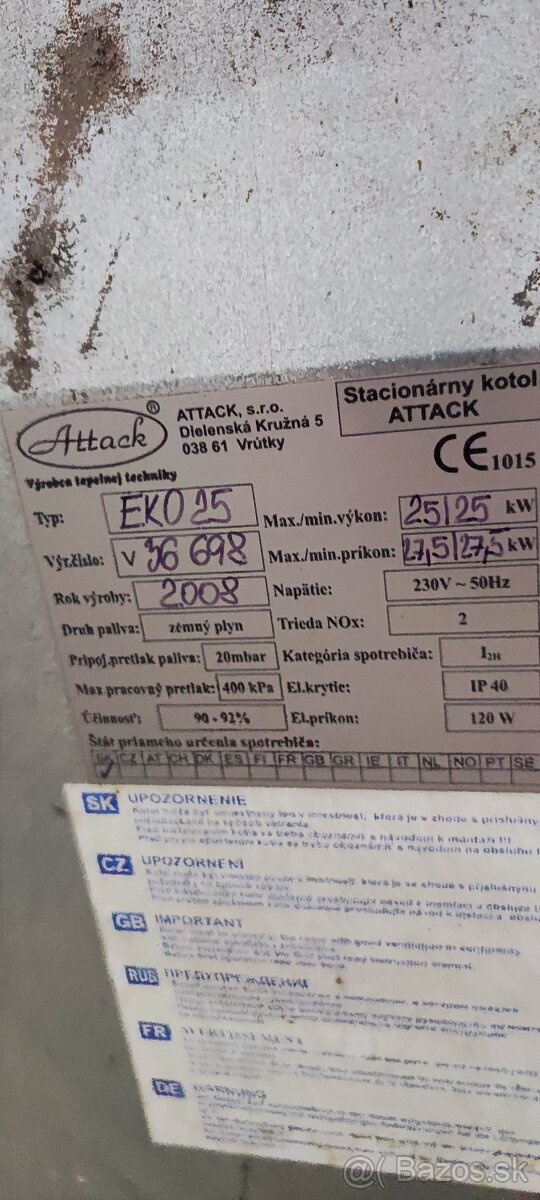 Predám plynový kotol - 3