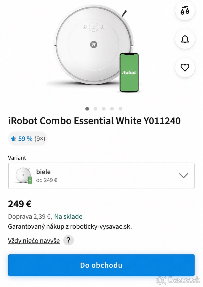Robotický vysávač iRobot Roomba - 3