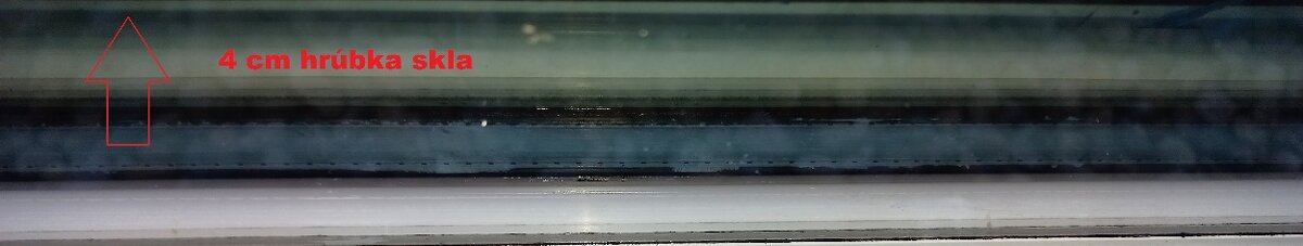 Predám použite plas.dvojkrídlové biele okna 205x139 trojsklo - 3