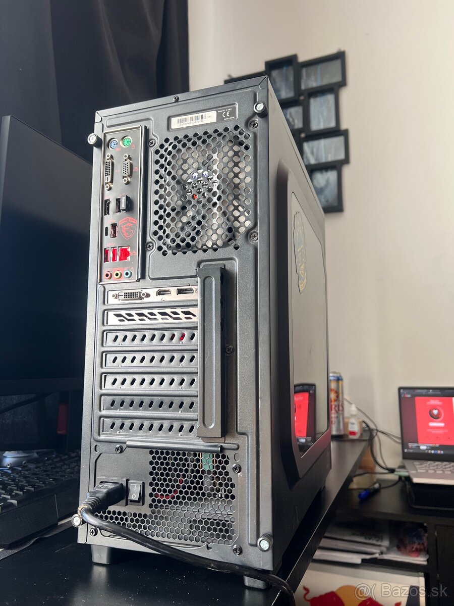 Predám počitač i5-7500 msi gtx 1050ti 16gb ram - 3