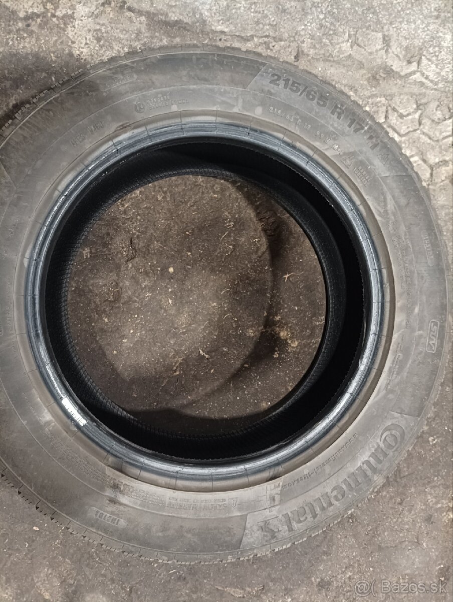 Predám zimné pneu 215/65r17 - 3